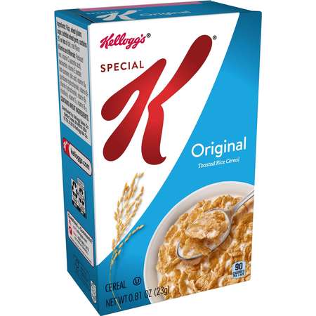 KELLOGGS Kellogg's Special K Cereal .81 oz., PK70 3800021968